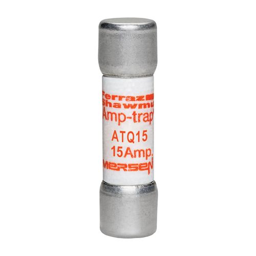 ATQ15 - Fuse Amp-Trap® 500V 15A Time-Delay Midget ATQ Series